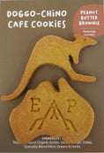 Load image into Gallery viewer, Peanut Butter Brownie Doggo-Chino Cafe Cookie
