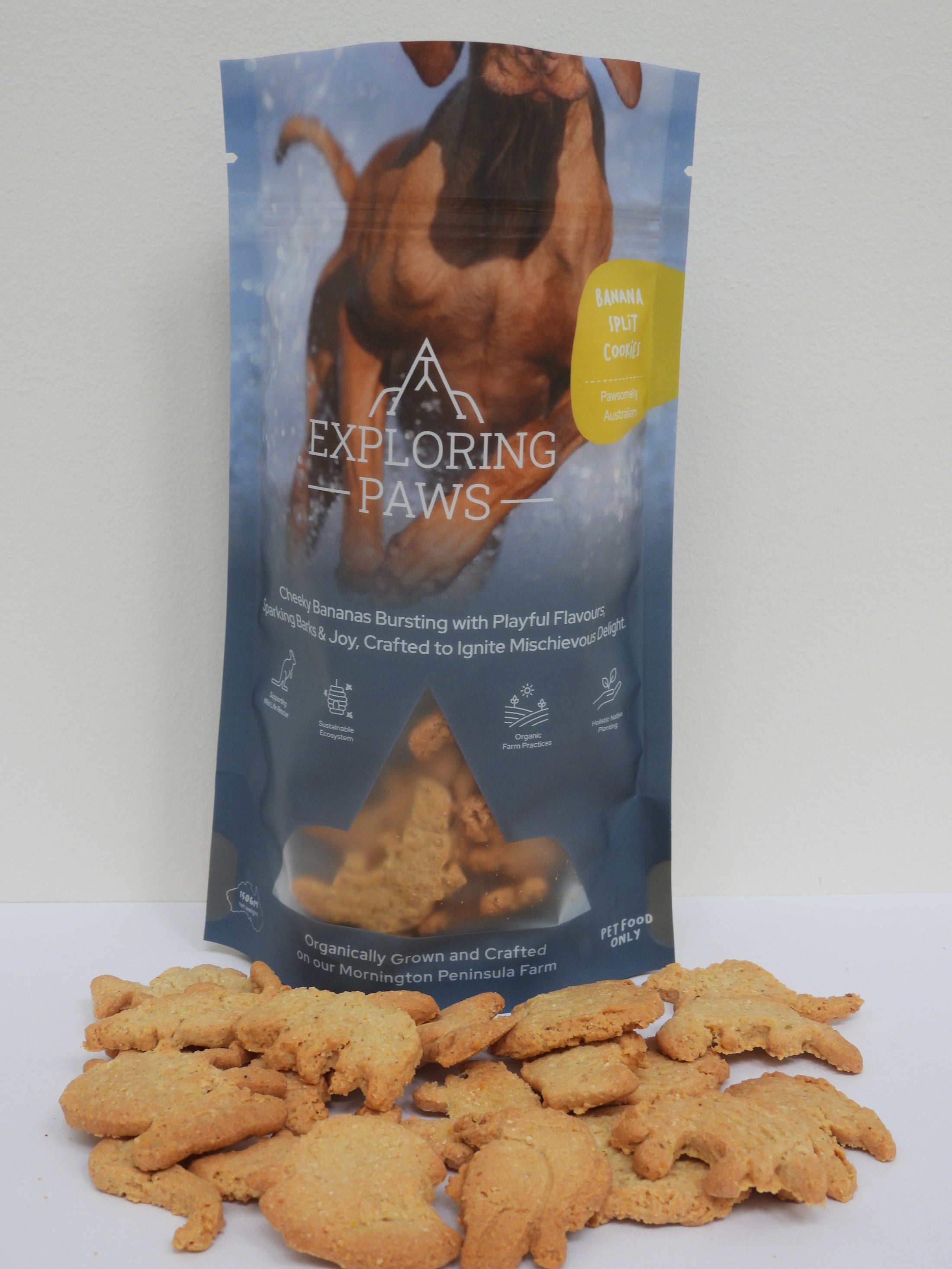 Banana Split Rustic Training Cookies