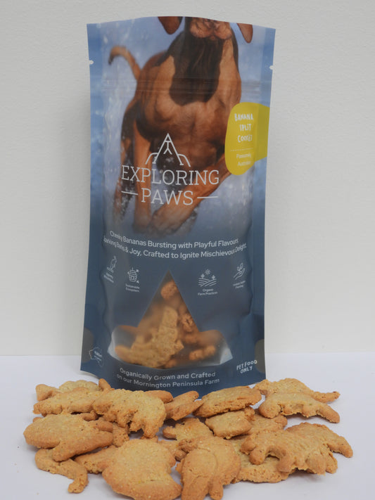 Banana Split Rustic Training Cookies