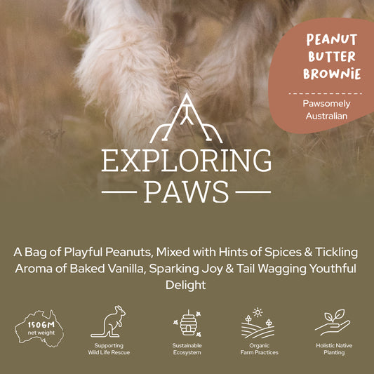 Peanut Butter Brownie Rustic Training Cookies