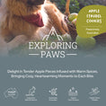 Load image into Gallery viewer, Apple Strudel Rustic Training Cookies

