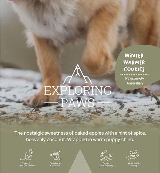 Winter Warmer Rustic Training Cookies